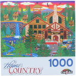 Dozing Bear Lodge 1000 Piece Jigsaw Puzzle