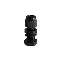 40Pcs 12Mm Nylon Cable Gland Long Threaded With Washer