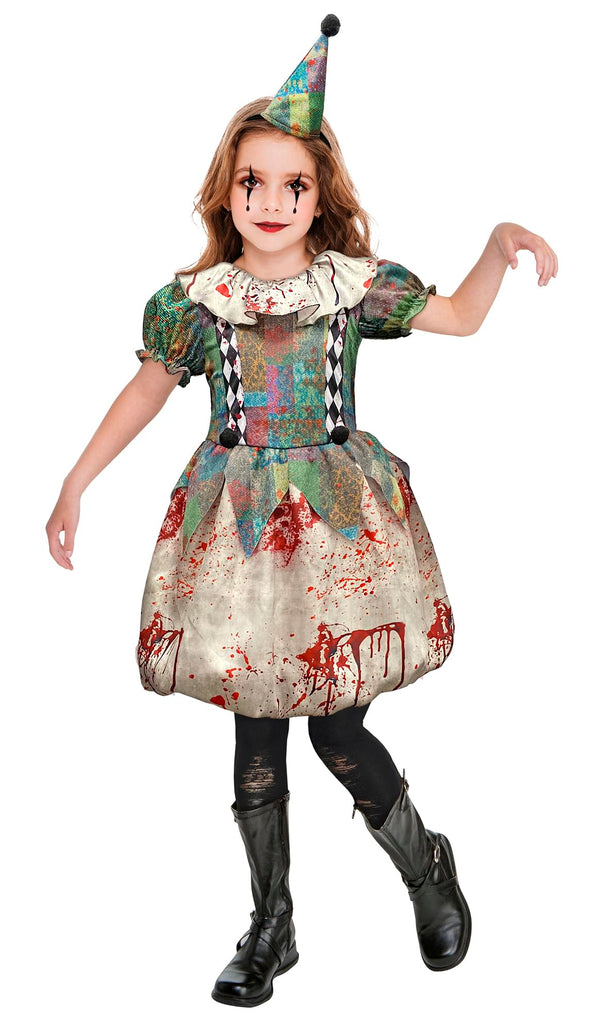 Clown Girls Costume § Child Size 5/7