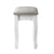 Artiss Dressing Stool Makeup Chair Bedroom Living Room Vanity Velvet Fabric Grey