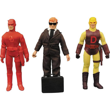 Marvel Daredevil 8 Inch Retro Action Figure Set