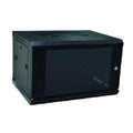 Wall-mounted Rack Cabinet WP WPN-RWB-06605- 6 U 600 x 500 x 370 mm Black