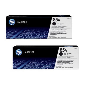 Original Toner HP 85A(CE285AD) (2 uds) Black