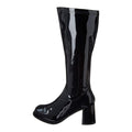 3 Inch Adult Black Costume Gogo Boots w/ Zipper § 6