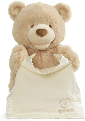 Animated Peek-A-Boo Bear 11.5 Inch Plush