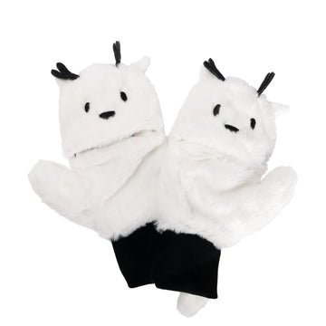 Hilda Twig Plush Mittens