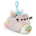 Pusheen Pusheenicorn Donut Log 5 Inch Plush Backpack Clip