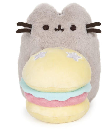 Pusheen Hamburger 10th Anniversary 6 Inch Collectible Plush