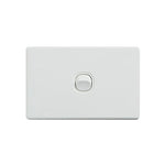 Elegant Wall Switch 1 Gang 250V 16A Horizontal