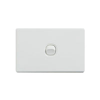 Elegant Wall Switch 1 Gang 250V 16A Horizontal