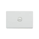 Elegant Wall Switch 1 Gang 250V 16A Horizontal