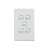 Elegant Wall Switch 5 Gang 250V 16A Vertical