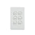 Elegant Wall Switch 6 Gang 250V 16A Vertical Pack