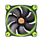 Ventilateur pour boitier - THERMALTAKE - Riing 14cm Green Edition (80Plus 230V EU) (CL-F039-PL14GR-A)