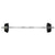 38KG Barbell Weight Set Plates Bar Bench Press Fitness Exercise Home Gym 168cm