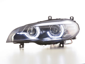 Faro DESTRO Xenon Daylight Luce di marcia diurna a LED BMW X5 E70 06-10 nero