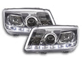 Faro Daylight LED DRL look VW Bora tipo 1J 99-04 cromato