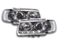 Faro Daylight LED DRL look VW Polo tipo 6N 94-99 cromato