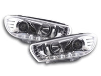 Faro diurno LED DRL look VW Scirocco 3 Tipo 13 08-14 cromato