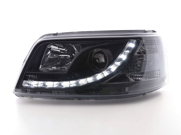 Fari Daylight Luci di marcia diurna a LED VW Bus T5 03-09 nero