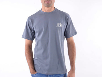 T-shirt, camicia, top moderno, design di classe, grigio taglia S