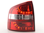 Fanali posteriori a LED set Skoda Octavia Combi tipo 1Z 05-12 rosso / trasparente