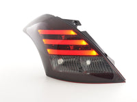 Fanali posteriori LED Suzuki Swift Sport 2011-2013 rosso / nero