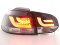 Fanali posteriori a LED set VW Golf 6 tipo 1K 2008-2012 nero