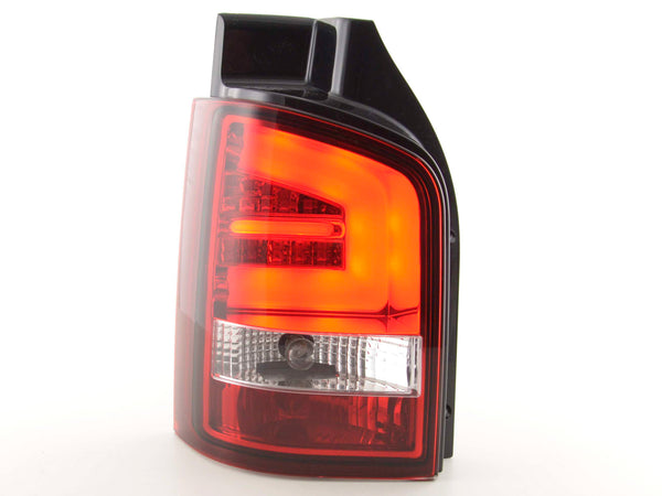 Fanali posteriori a LED set VW T5 2010- rosso / trasparente