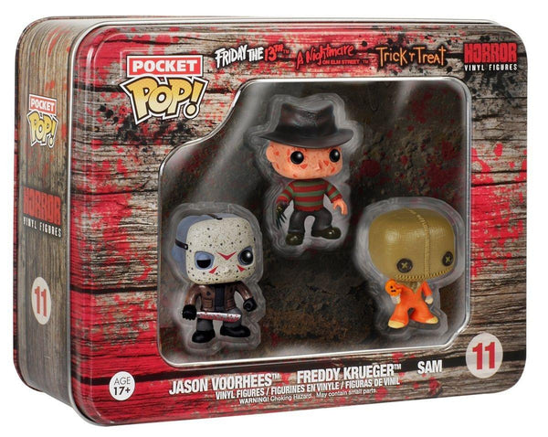 Funko Pocket POP! Freddy Krueger Jason Voorhees Sam Horror Vinyl Figures