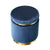 Foot Stool Round Velvet Ottoman Foot Rest Pouffe Pouf Padded Seat Footstool Navy