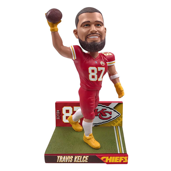 Kansas City Chiefs Travis Kelce #87 Big Ticket Series NFL Bobblehead