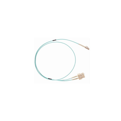 Lc Sc Om4 Multimode Fibre Optic Cable Aqua