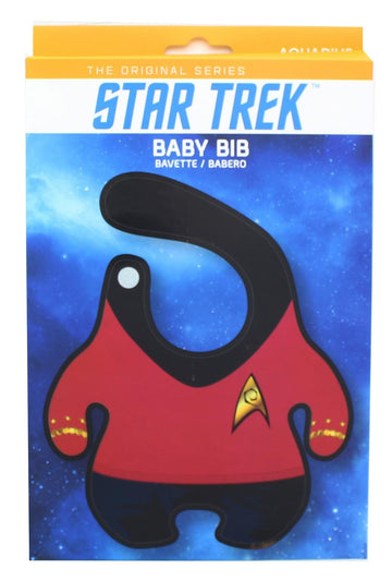 Star Trek The Original Series Engineering Uniform Terrycloth Baby Bib