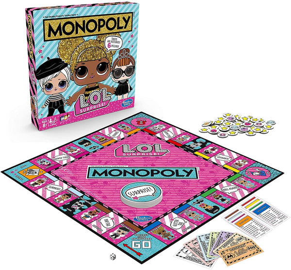 L.O.L. Surprise Edition Monopoly Board Game