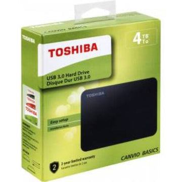 Toshiba HDD Esterno 4TB HDTB440EK3CA Canvio Basic 4TB 2.5" USB3.0