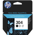 HP 304 Cartouche d'encre noire authentique (N9K06AE) pour HP DeskJet 2620/2630/3720/3730