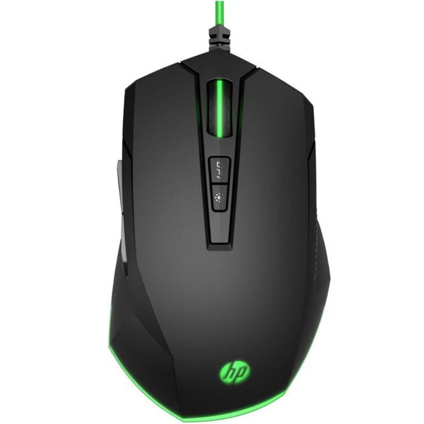 Pack Gaming HP - Souris de jeu 200 et Casque de jeu 400 - Noir et vert