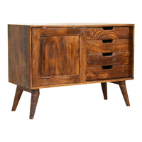 Chestnut Sliding Cabinet