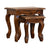 Chestnut French Style Stool Set