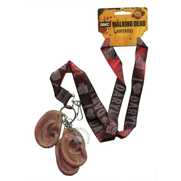 The Walking Dead Lanyard With Zombie Ears