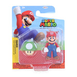 Super Mario World of Nintendo 2.5 Inch Figure § Mario with 1-Up Mushroom