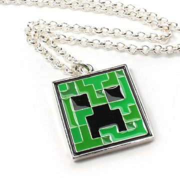 Minecraft Creeper Pendant Necklace