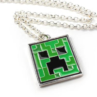 Minecraft Creeper Pendant Necklace