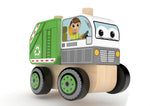 J’adore Garbage Truck Wooden Stacking Toy