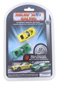 Micro Slot Racing 2-Piece Car Set