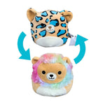 Squishmallow 12 Inch Flip A Mallow Plush § Teal Leopard / Lion