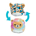 Squishmallow 5 Inch Flip A Mallow Plush § Teal Leopard / Lion