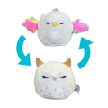 Squishmallow 5 Inch Flip A Mallow Plush § Sleepy Cream Owl / Swan