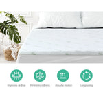 Giselle Bedding 11-zone Memory Foam Mattress Topper 8cm - Double